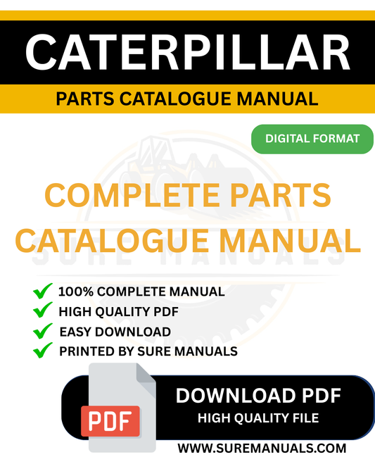 Caterpillar 785D TRUCK Parts Catalogue Pdf Manual DMC
