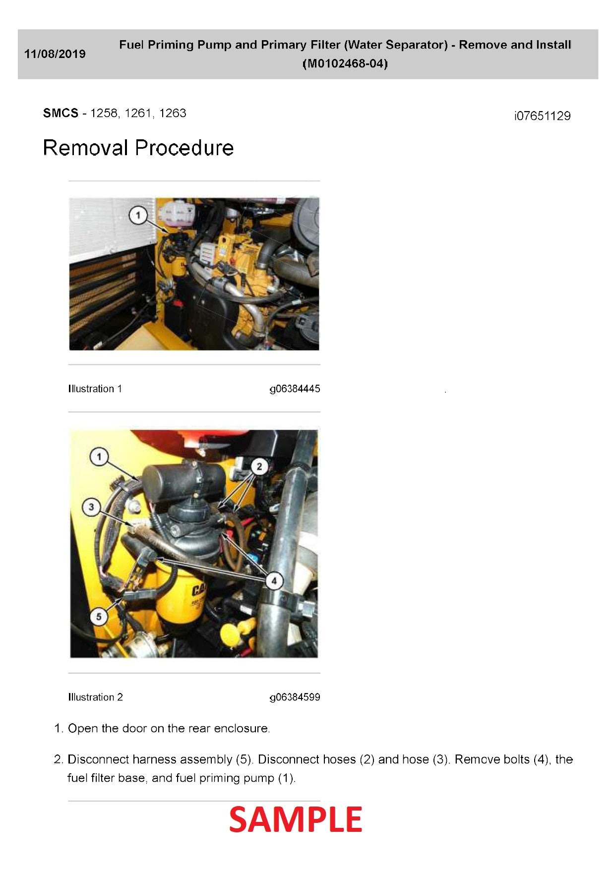 Caterpillar 793 Off-Highway Truck Pdf Service Manual TWN00001-UP