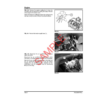 CHALLENGER 1038 / 1042 / 1046 / 1050 TRACTOR DANA 990 FRONT AXLE PDF SERVICE MANUAL