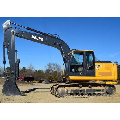 Download John Deere 160DLC Excavator (TM10088) Diagnostic, Operation and Test Manual
