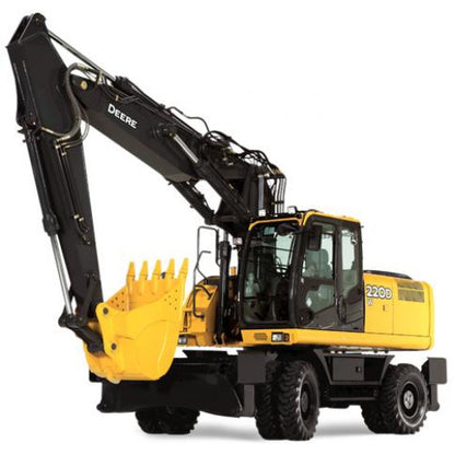 Download John Deere 220DW Wheeled Excavator (TM10545) Service Technical Manual