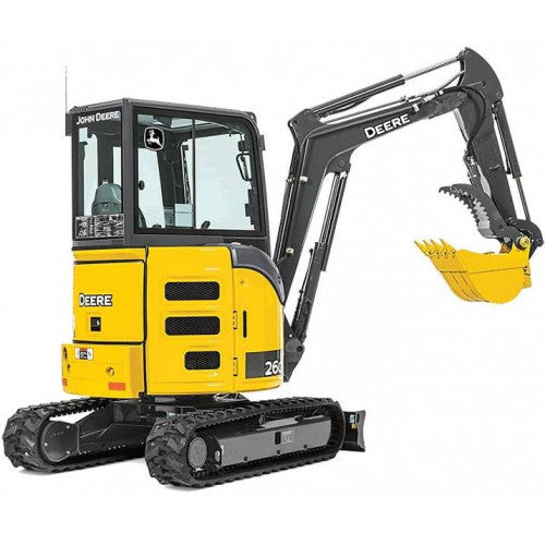 John Deere 26G Compact Excavator - (TM13324X19) Service Repair Technical Manual