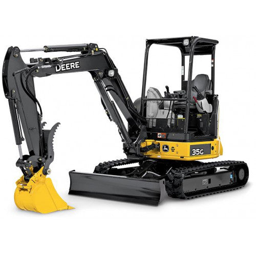 Download John Deere 35G Compact Excavator - (TM12891) Diagnostic, Operation & Test Service Manual