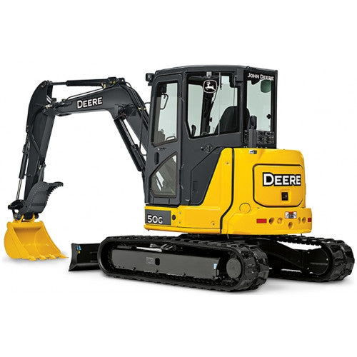 Download John Deere 50G Compact Excavator w.FT4 engine (OMT333114) Operator Manual
