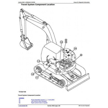 Download John Deere 85D Excavator - (TM10754) Diagnostic, Operation and Test Service Manual