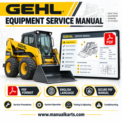 Gehl HS601 Knifer Grinder (901460C) Owner PDF Service Parts Manual 