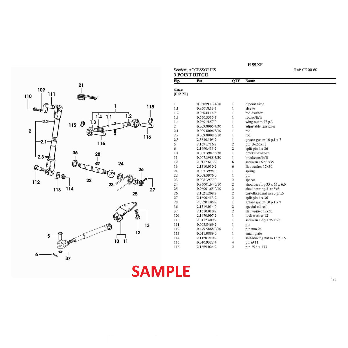Hurlimann XM.K 110 Tier 4i Tractor PDF Parts Manual -> ZKDY510200TH10001