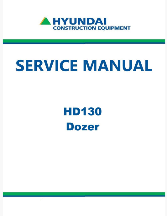 Hyundai HD130 Dozer Pdf Repair Service Manual
