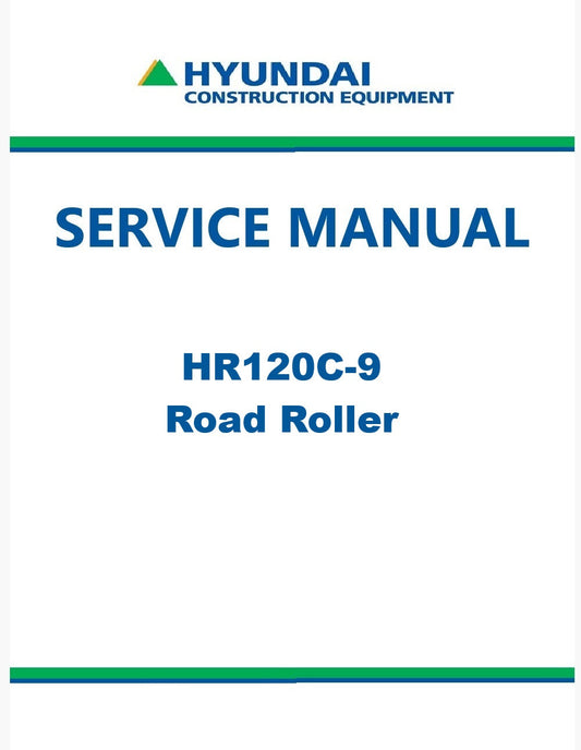Hyundai HR120C-9 Road Roller Pdf Repair Service Manual