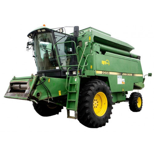 John Deere 2054, 2056, 2058, 2064 and 2066 Combines (Europe) Technical Manual (TM4505)
