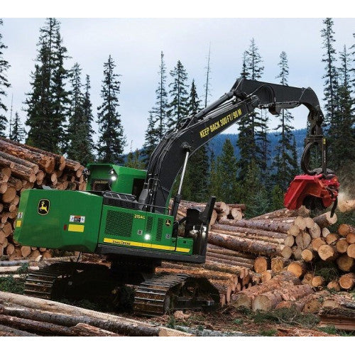 John Deere 2154G,2154GLC (SN.C212001-,D212001-) Forestry Excavator Repair Service Manual(TM14044X19)

