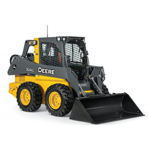 John Deere 320G, 324G Skid Steer Loader w.Manual Control Operation & Test Service Manual (TM14299X19)