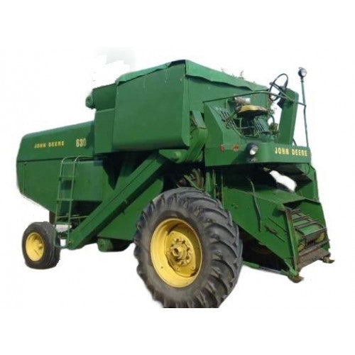 John Deere 330, 360, 430, 453, 630 and 730 Combines (Europe) Technical Manual (TM4222)
