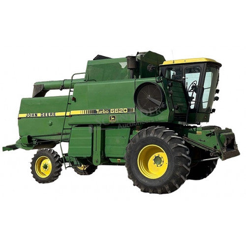 John Deere 6620, 7720, 8820 and SideHill 6620 Combines Technical Manual (TM1202)
