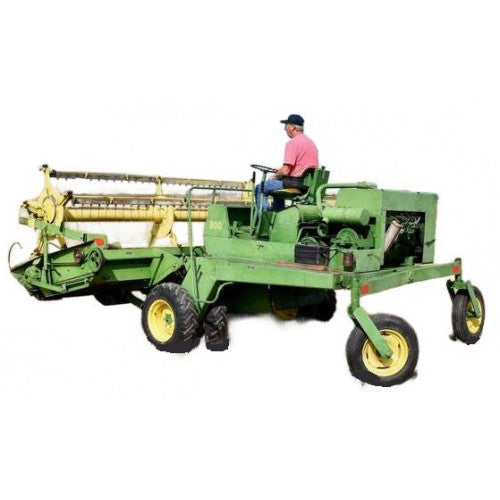 John Deere 800 and 830 Self-Propelled Windrowers Technical Manual (TM1050)

