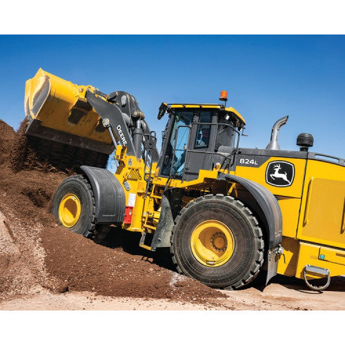 John Deere 824L 4WD Loader Operation & Test Technical Manual (TM14366X19)