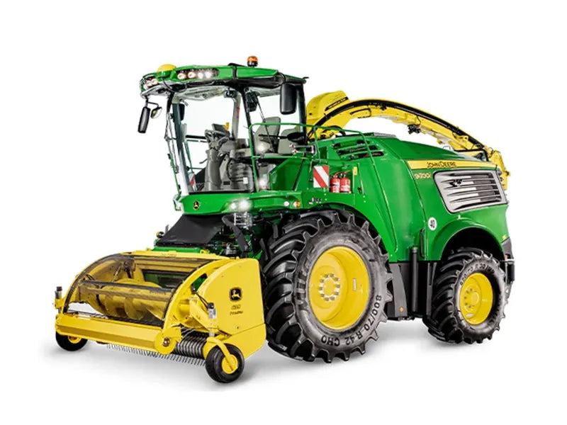 John Deere 9700, 9800 and 9900 Self-Propelled Forage Harvester Diagnostic Technical Manual (TM413419)
