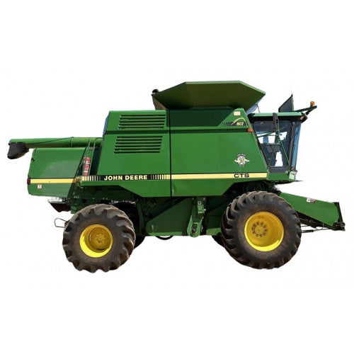 John Deere CTS Rice Combines Technical Manual (TM1543)
