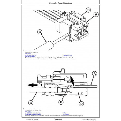 John Deere Connect Mobile Spraying Repair Technical Service Manual (TM148519)
