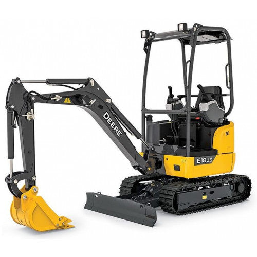 John Deere E18ZS (SN. from D016000) Excavator Operation & Test Technical Service Manual (TM14361X19)