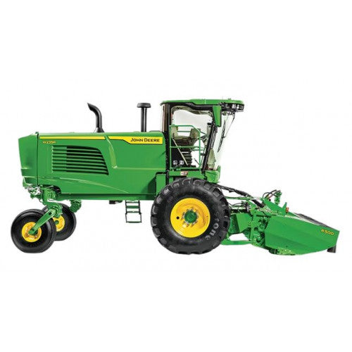 John Deere W235R and W260R Self-Propelled Windrowers Repair Manual (TM163019)
