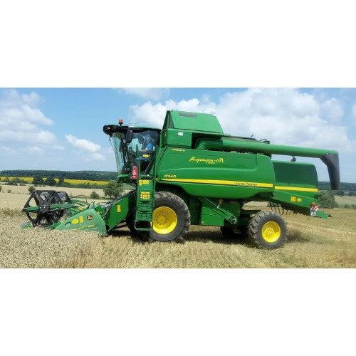 John Deere W540 W550 W650 W660, T550 T560 T660 T670 Combines Diagnostic Technical Manual (TM407719)
