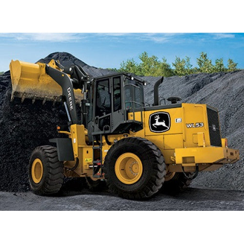 John Deere WL53 (SN. D000001-) 4WD Loader Repair Service Manual (TM14287X19)