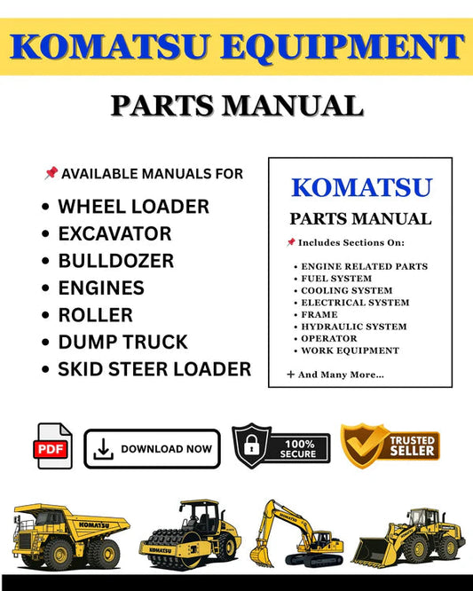 Komatsu 170D AFE36-B Dump Truck Pdf Parts Manual DH594B