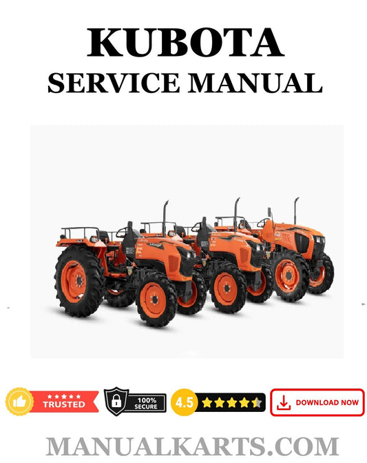 All latest Kubota Tractor Workshop Manual Download PDF SET