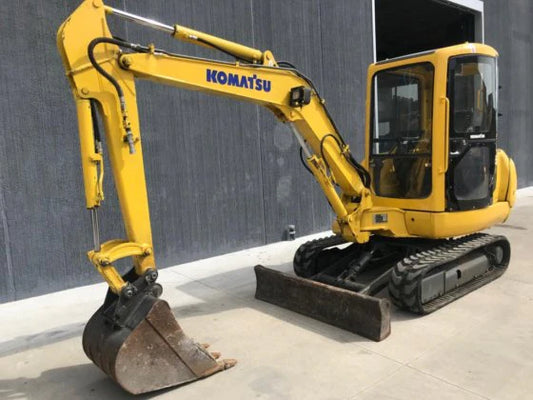 Komatsu PC45R-8 Deluxe Hydraulic Excavator Pdf Repair Service Manual Sn F20666 and UP