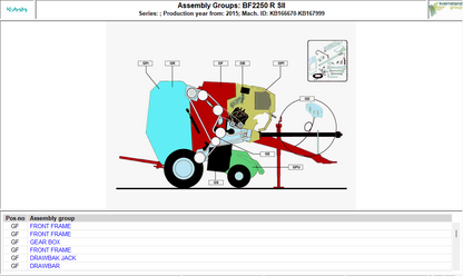 All latest Kubota Tractor Parts Manual Download PDF SET