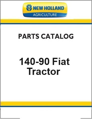 New Holland 140-90 Fiat Tractor Pdf Parts Manual