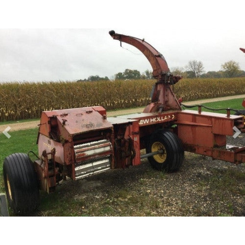 New Holland 1600 Forage Harvester Service Manual