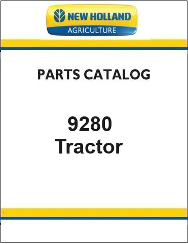 New Holland 9280 Versatile 4WD Tractor Pdf Parts Manual