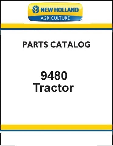 New Holland 9480 Versatile 4WD Tractor Pdf Parts Manual