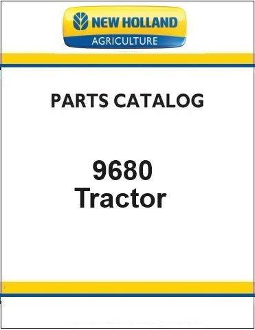 New Holland 9680 Versatile 4WD Tractor Pdf Parts Manual