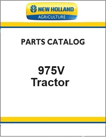 New Holland 975V Versatile Tractor Pdf Parts Manual