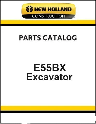 New Holland E55BX Crawler Excavator Pdf Parts Manual