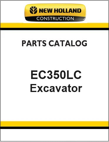 New Holland EC350LC Crawler Excavator Pdf Parts Catalog Manual