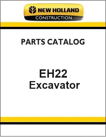 New Holland EH22 Mini Crawler Excavator Pdf Parts Manual
