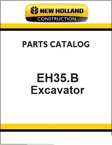 New Holland EH35.B Mini Crawler Excavator Pdf Parts Manual