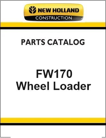 New Holland FW170 Wheel Loader Pdf Parts Manual