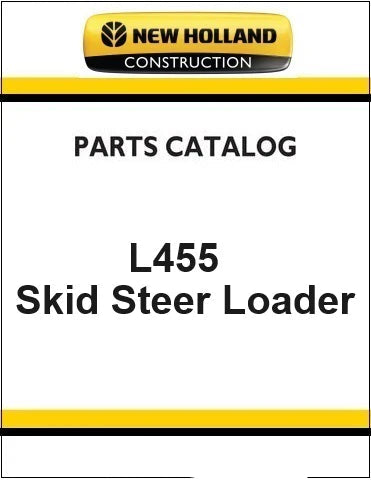 New Holland L455 Skid Steer Loader Pdf Parts Manual