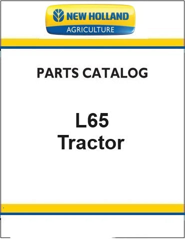 New Holland L65 Fiat Tractor Pdf Parts Manual