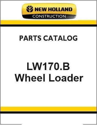 New Holland LW170.B Wheel Loader Pdf Parts Manual