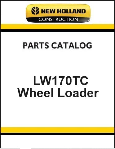 New Holland LW170TC Wheel Loader Pdf Parts Manual