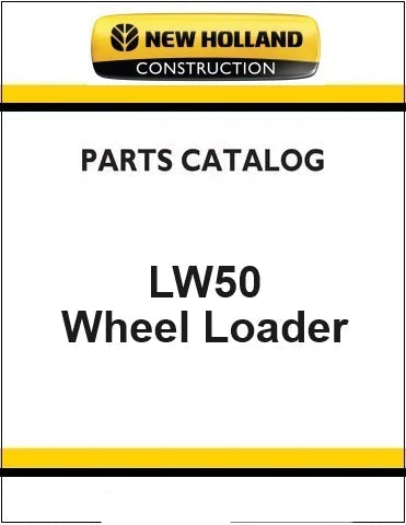 New Holland LW50 Wheel Loader Pdf Parts Manual