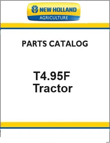 New Holland T4.95F Tractor Pdf Parts Manual (Tier 3)