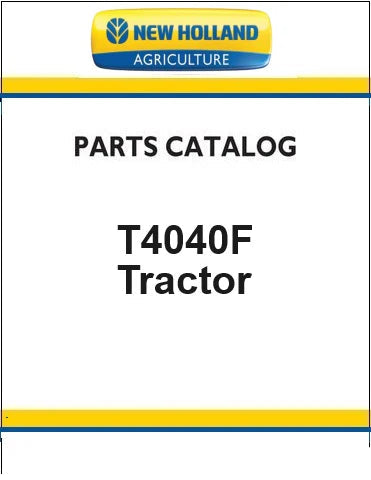 New Holland T4040F Tractor Pdf Parts Manual