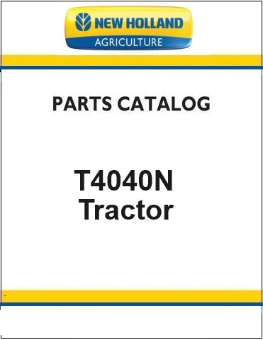 New Holland T4040N Tractor Pdf Parts Manual